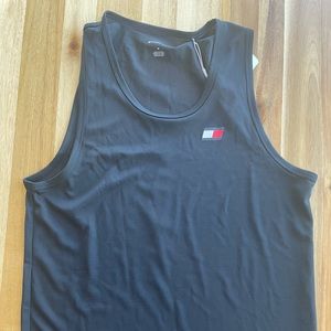 Tommy Hilfiger Sport Dry Fit Tank Top M Navy Blue NWT